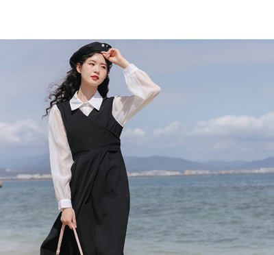 Falda Midi de Diseño Elegante con Detalle de Cobertura - Image 12