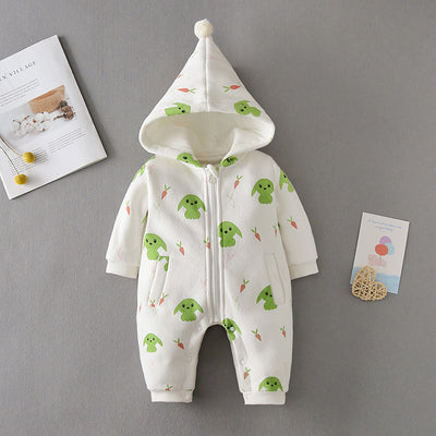 Mameluco Tejido de Algodón para Bebé - Diseño Adorable para Gatear - Image 24
