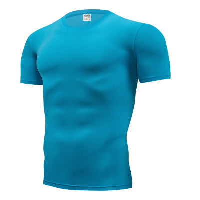 Camiseta Casual Hombre Cuello Redondo Manga Corta Elástica - Image 5