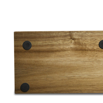 Soporte Magnético de Madera Sólida para Cuchillos