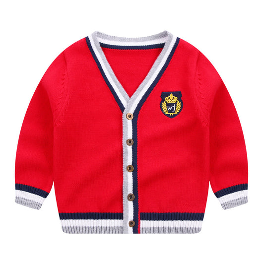 Cardigan infantil de algodón suave