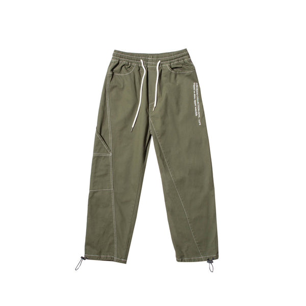 Pantalones Overol Ancho de Pierna Casual para Hombre