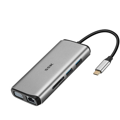 Adaptador Convertidor de Extensión para Computadora y Teléfono