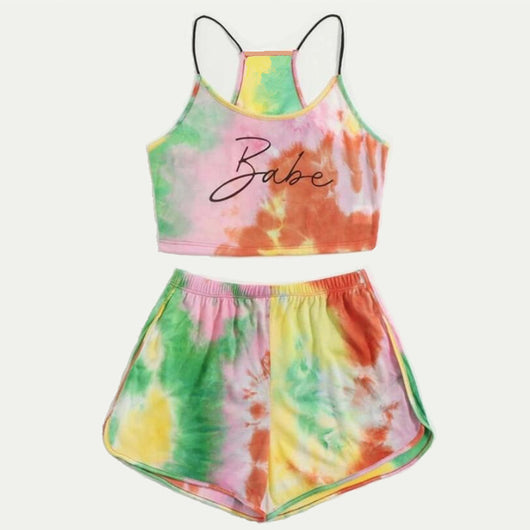 Ropa de Casa Tie-Dye Colorida y Cómoda - Image 13