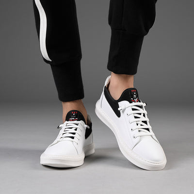 Zapatos Blancos Casuales para Hombre - Estilo Urbano y Versátil - Image 4