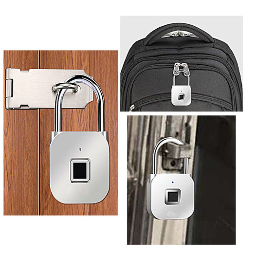 Candado Inteligente con Huella Dactilar - Seguridad Electrónica para Casilleros y Equipaje