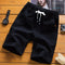 Shorts Casuales de Algodón y Lino para Hombre
