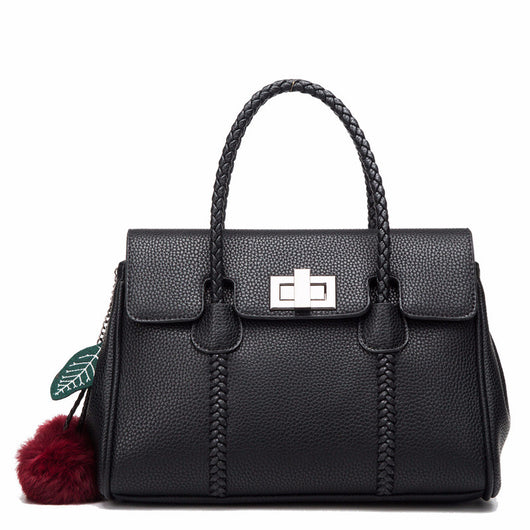 Bolso de Cuero con Patrón Lichi - Elegancia y Funcionalidad - Image 5