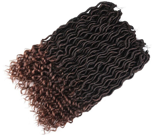 Cabello Sintético para Trenzas Crochet Ombre Estilo Locs - Image 2
