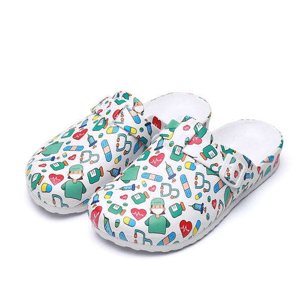 Pantuflas Impermeables para Enfermeras