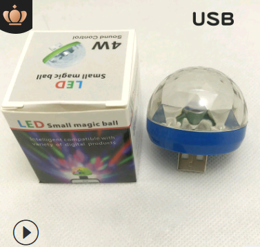 Luz de Escena Mágica RGB con Control por Voz y USB - Image 9