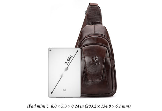 Bolso de Hombro en Cuero Vacuno Completo para Trabajo y Viajes - Image 6