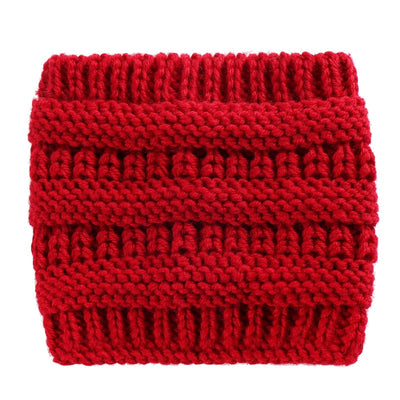 Gorro Tejido con Abertura para Coleta - Beanie Cálido para Invierno - Image 12