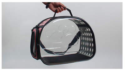 Mochila Transportadora Transparente para Gatos y Perros - Plegable y Respirable - Image 2