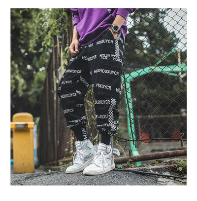 Pantalones de Moda Estampado Letras para Hombre - Comodidad y Estilo - Image 10