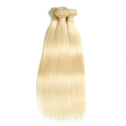 Cabello Humano Lacio Ondulado Rubio Dorado Natural - Image 2
