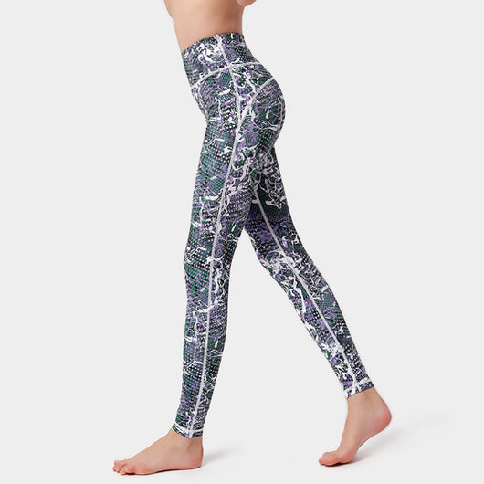 Pantalones de Yoga Estampados de Secado Rápido - Image 41