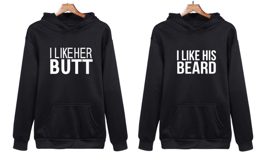 Playeras de Pareja - His Beard & Her Butt - Image 13
