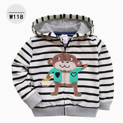 Sudadera con Capucha y Cierre para Niños