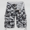Shorts de Trabajo Holgados con Estampado Camuflaje