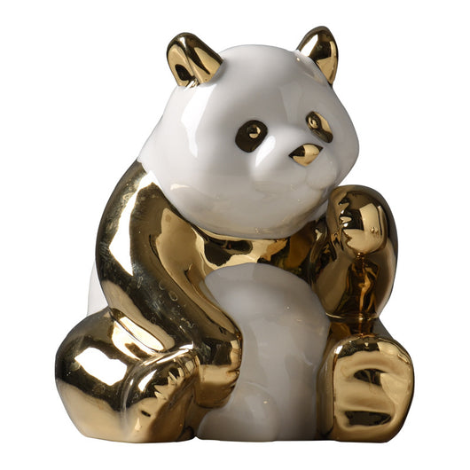 Adornos de Cerámica Panda Dorado - Image 3