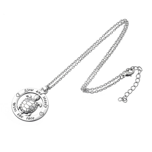 Collar con Colgante de Tortuga en Aleación de Zinc para Niña - Image 2