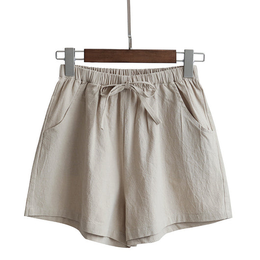 Shorts de Algodón y Lino para Mujer - Image 18