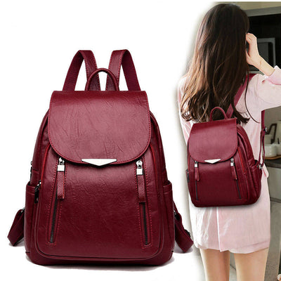 Mochila Casual de PU Wild Fashion - Estilo y Funcionalidad