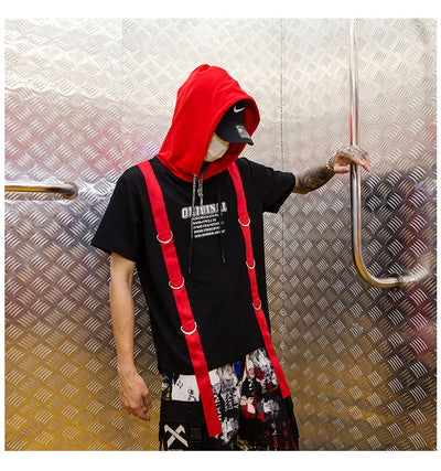 Camiseta Hip-Hop Oversize con Manga Cinco Puntos - Image 3