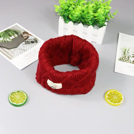 Cuello de Lana Tejida Gruesa para Niños y Niñas - Image 12