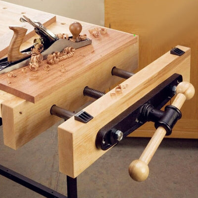 Abrazadera de Madera Maciza con Varilla Guía para Taller y Banco de Trabajo - Image 4