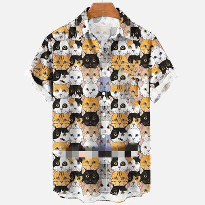 Camisa Estampada Grande para Hombre - Image 11
