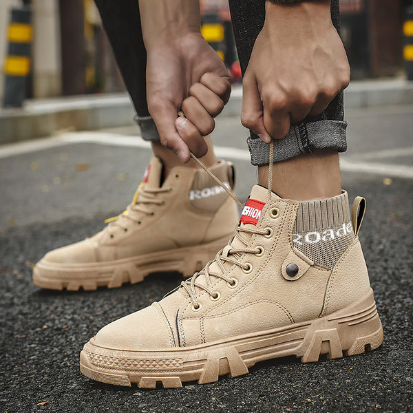 Botas Martin de Lana para Hombre - Otoño e Invierno