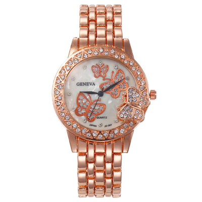 Reloj Mariposa de Aleación con Diamantes - Image 4