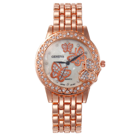 Reloj Mariposa de Aleación con Diamantes - Image 4