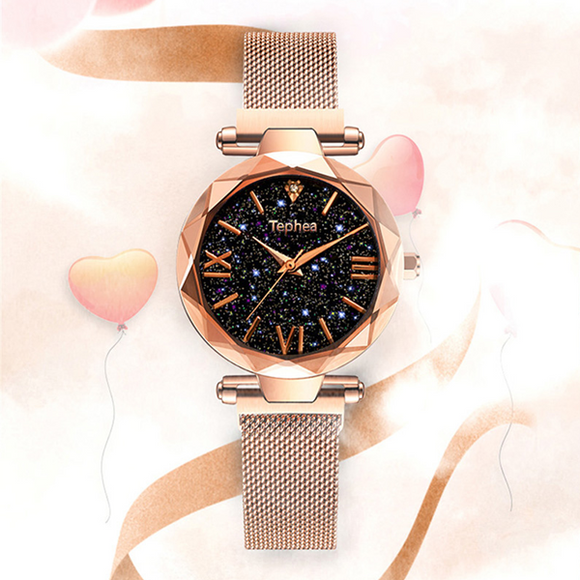 Reloj de Cuarzo con Cierre Magnético Lazy Star