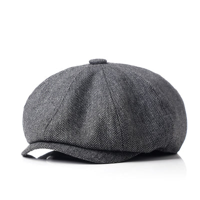 Gorra Octagonal Retro para Hombre - Estilo Vintage y Versátil - Image 13