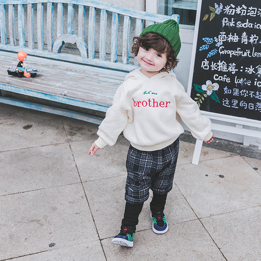 Suéter de Terciopelo para Niño 1-3 Años - Abrigo Grueso Otoño Invierno con Capucha - Image 3