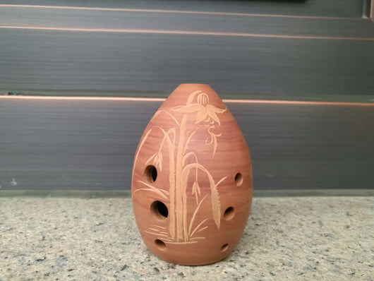 Xun Ancestral de Siete Estrellas - Instrumento de Cerámica Taoxun de 8 Orificios - Image 19