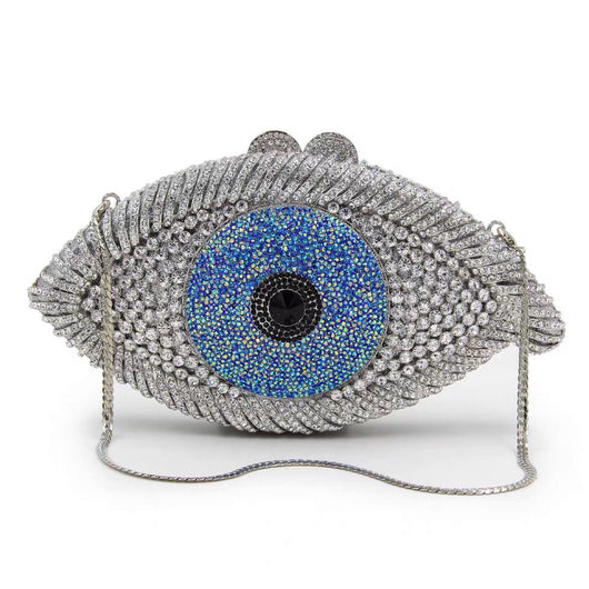 Bolso de Noche Diamante Ojo Elegante para Mujer - Image 13