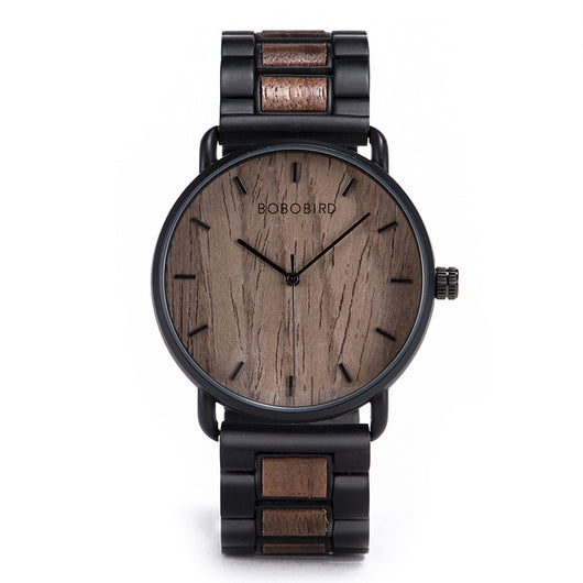 Reloj de Madera para Hombre - Diseño Artístico y Casual - Image 6