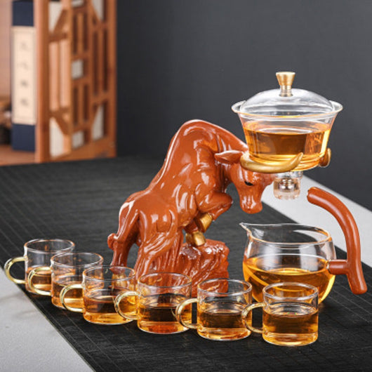 Juego de Té Automático en Vidrio Borosilicato Premium - Image 7