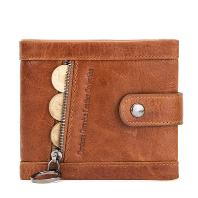Billetera de Cuero Premium para Hombre con Protección RFID Anti-robo - Image 17