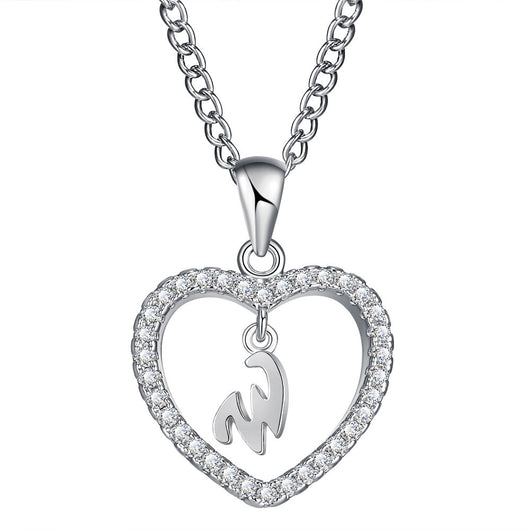 Collar de Corazón Personalizado con Circonia - Image 20