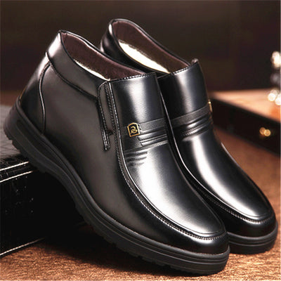 Zapatos Cálidos para Hombre con Forro de Terciopelo y Algodón Premium - Image 8