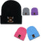 Gorro de Lana Tejido con Diseño de Yak Peludo - Abrigo Otoño e Invierno
