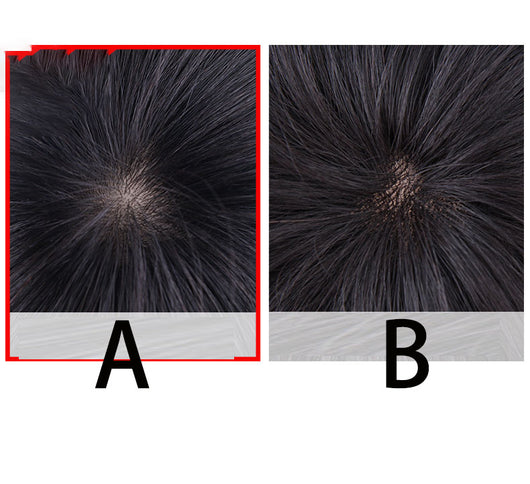 Peluca de Cabello Natural para Hombres Maduros y Adultos Mayores - Image 3