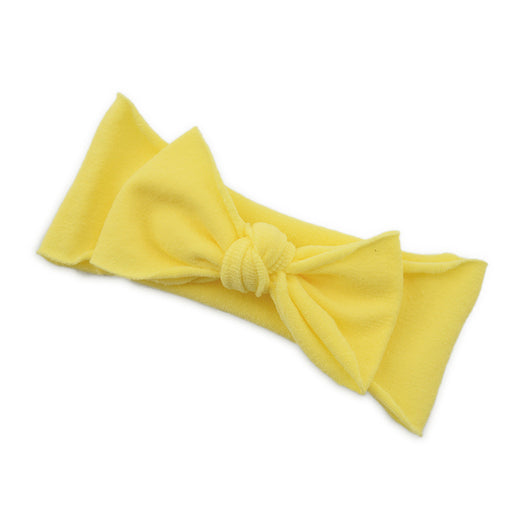Diadema Anudada para Bebé en Colores Sólidos - Image 31