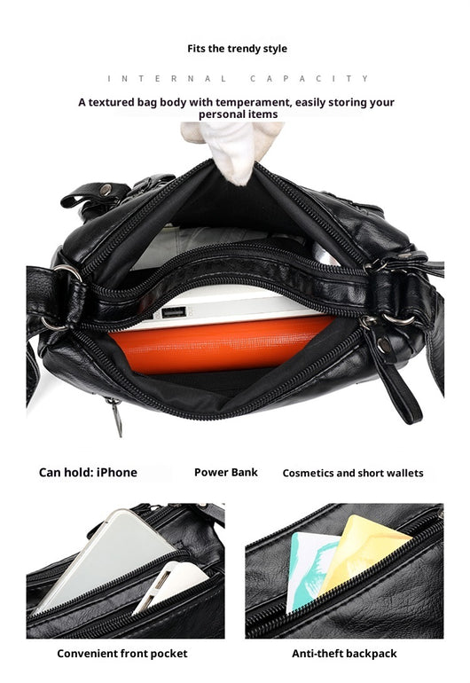 Bolso Bandolera de Cuero Suave para Mujer Madura - Elegancia y Comodidad - Image 25