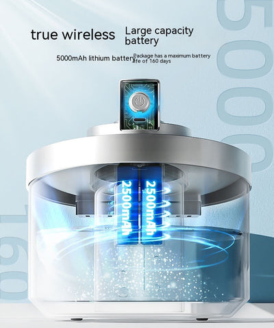 Fuente de Agua para Gatos con Inducción Inalámbrica - Image 10